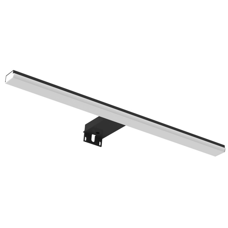 Applique LED pour miroir salle de bain BLITZ - L. 46 x H. 4 cm - Noir mat