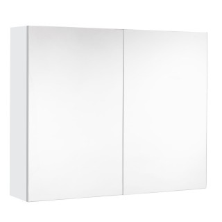 Armoire de toilette LOOK - L. 80 x H. 65 cm - Blanc