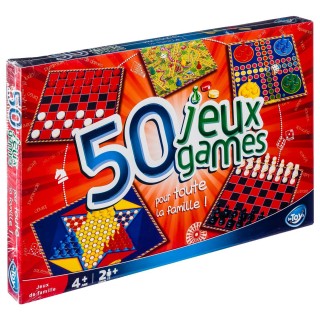 Jeux de société - Boîte de 50 jeux