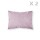 2 Taies d'oreiller Lila - 100% coton 57 fils - 50 x 70 cm - Rose