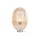 Lampe à poser design vintage Smart large - H. 45 cm - Marron