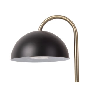 Lampe à poser design dome Decova - H. 36 cm - Noir