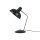 Lampe à poser design vintage Hood - H. 37,5 cm - Noir