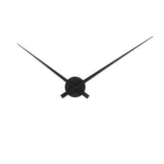 Horloge murale design minimaliste Little Big time - Diam. 90 cm - Noir