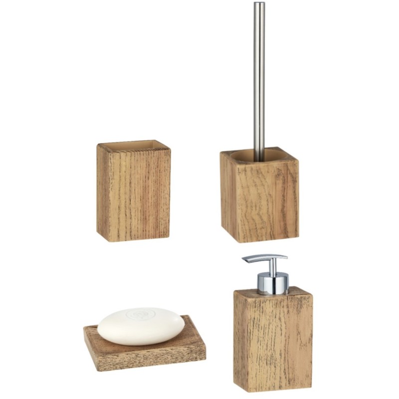 Set d'accessoires de salle de bain design Ohrid - Doré
