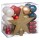 Kit déco pour sapin de Noël - 44 Pièces - Doré, rouge, blanc et bleu
