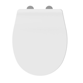 Abattant WC design en thermodur FALLY - Blanc