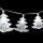 Guirlande intérieure de Noël à Led Xmas - L. 135 cm - Sapin