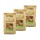 Lot 3x Billes de granola noisettes  - Newyorkers - paquet 125g