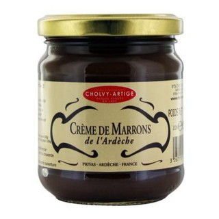 Crème de marrons de l'Ardèche - Cholvy Artige - pot 250g