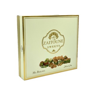 Assortiment baklawa - Zaitoune - boîte 400g