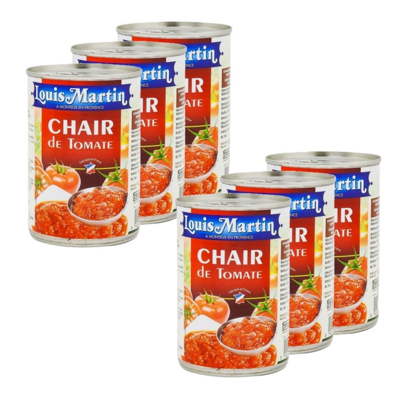 Lot 6x Chair de tomate de Provence - Louis Martin - boîte 400g