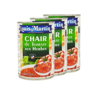 Lot 3x Chair de tomate herbes de Provence - Louis Martin - boîte 400g