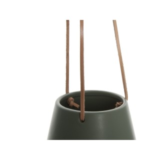 Cache-pot design suspendu small Skittlie - H. 66 cm - Vert kaki