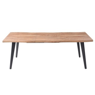 Table extensible Forest pour 6 à 8 personnes en bois - Longueur 150 cm à 210 cm
