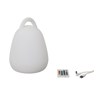 Lampe LED d'extérieur à poser avec poignée et télécommande - Multicouleur