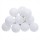 Guirlande LED 10 boules - Blanc