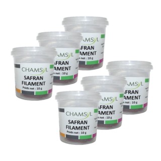 Lot 6x Safran filament - Flacon 10g