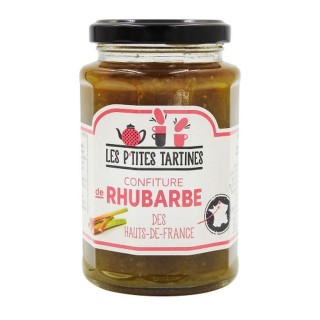 Confiture rhubarbe Haut de France - Pot 315g