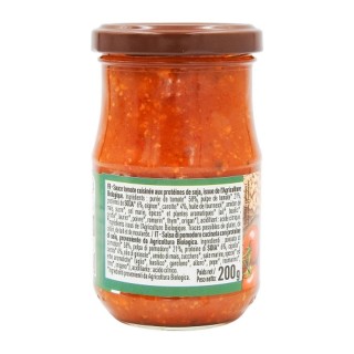 Lot 6x Sauce végétarienne façon bolognaise BIO - Pot 200g