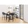 Lot de 2 Tabourets de bar Florie en tissu et métal - Gris