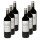 Lot 6x Vin rouge Haut Médoc AOC - Bouteille 750ml
