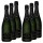 Lot 6x Champagne Brut Veuve Leroy AOP - Bouteille 750ml