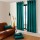 Lot de 2 Rideaux Panama - 240 cm x 135 cm - Vert émeraude