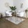 Lot de 2 fauteuils coque Lorens en polypropylène et métal - Blanc et Marron