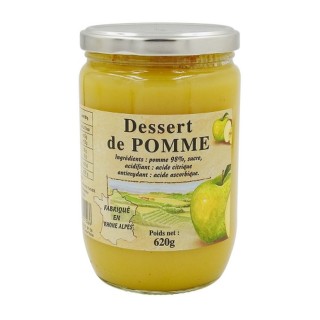 Dessert de pomme - compote - Pot 620g