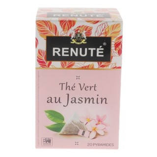 Thé vert au jasmin - 20 sachets - Boîte 32g
