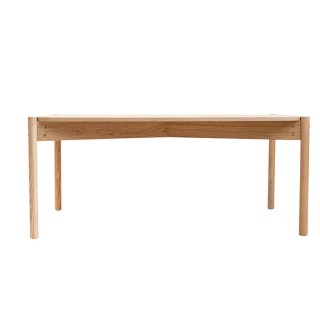 Table basse en MDF rectangulaire - L.90 x H. 48 cm - Beige