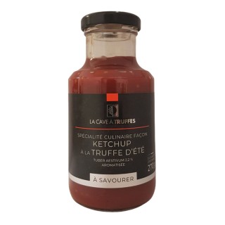 Lot 3x Spécialité culinaire façon ketchup à la truffe d’été 2,2% - Bouteille 270g