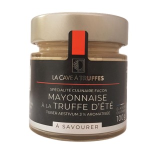Lot 6x Spécialité culinaire façon mayonnaise à la truffe d’été 3% - Pot 100g