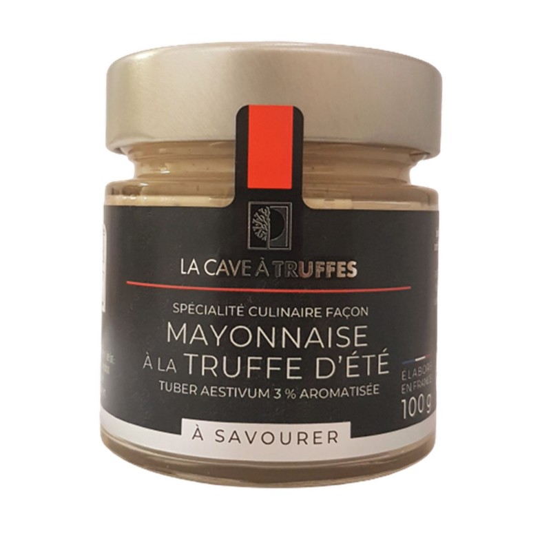 Spécialité culinaire façon mayonnaise à la truffe d’été 3% - Pot 100g