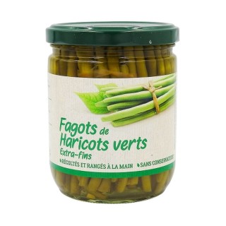 Fagots haricots verts extra fins - Bocal 405g