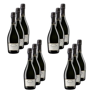 Lot 12x Prosecco extra sec - Bouteille 750ml