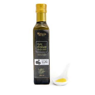 Lot 3x Huile d'olive à l'arôme de truffe noire - Bouteille 250ml