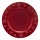 Dessous d'assiette Flocon Diam 33 cm - Rouge