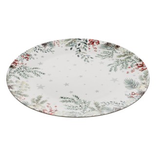 Dessous d'assiette Branches Diam 33 cm - Multicolore