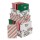 Lot de 6 boîtes pour cadeaux de Noël Lutins - Multicolore