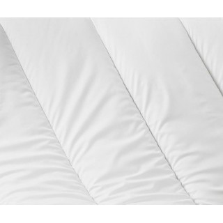 Couette premium - Polyester anti acarien 400g/m² - 140 x 200 cm - Blanc