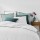 Drap housse GRANA - 100% Coton - 140 x 190 cm - Blanc