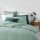 Drap housse GRANA - 100% Coton - 140 x 190 cm - Sauge